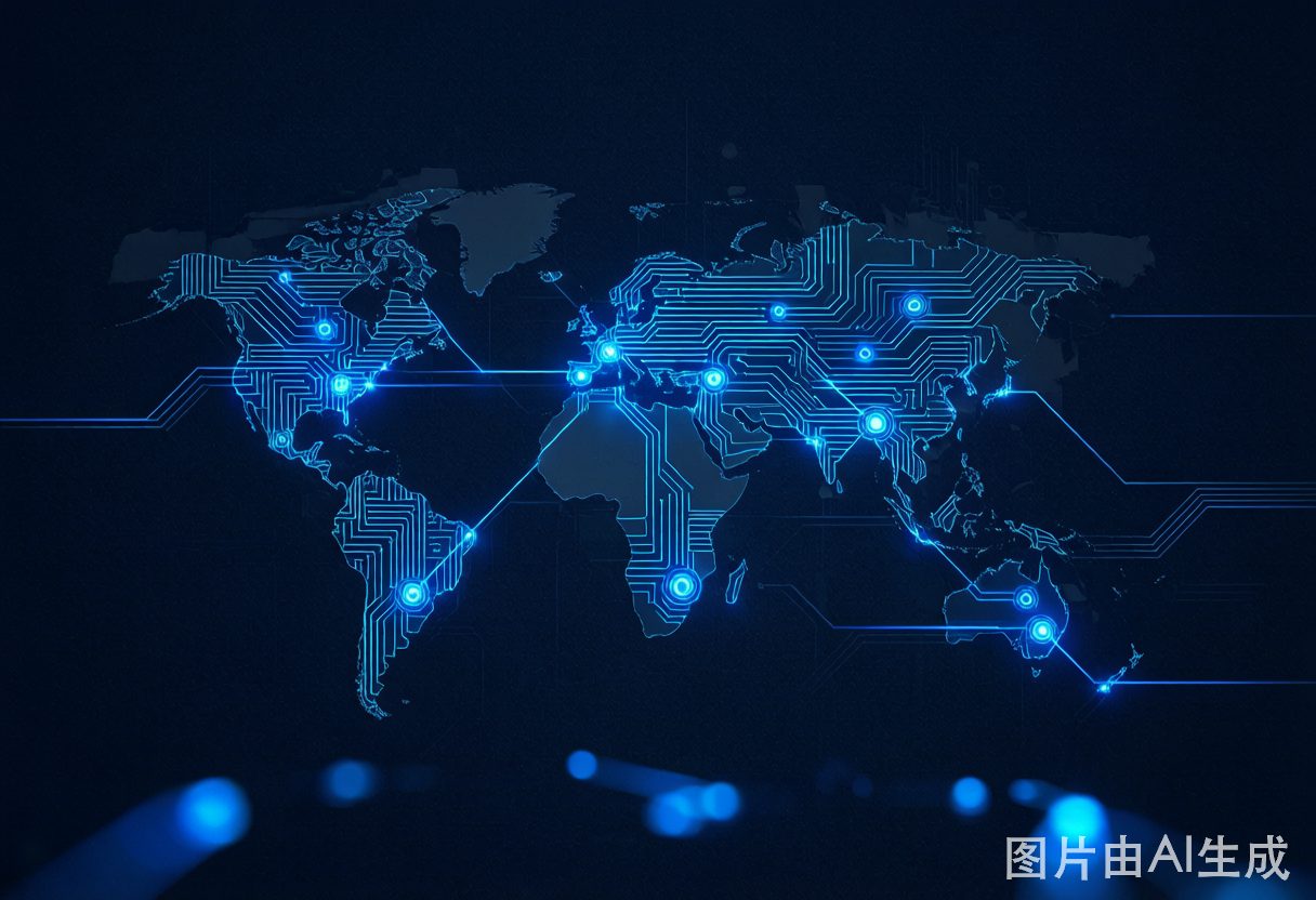 ICNEXA global integrated circuit supply chain network connecting continents